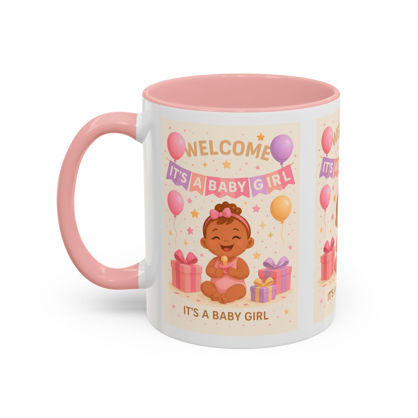 Welcome Baby Girl Coffee Mug – Celebrate with Style