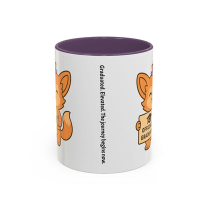 Graduation Celebration Coffee Mug - Officially Graduated Design