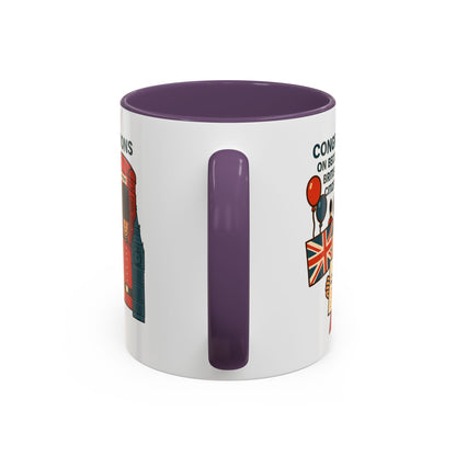 Celebratory British Citizenship Mug, Unique Gift for New Citizens, Fun Coffee Cup, Personal Achievement
