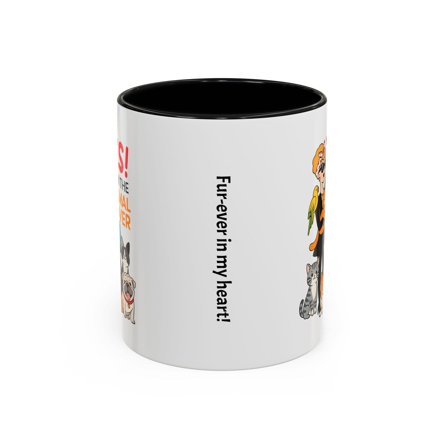 Animal Lover Coffee Mug - Perfect Gift for Pet Owners, Animal Enthusiasts, Dog Lovers, Cat Lovers