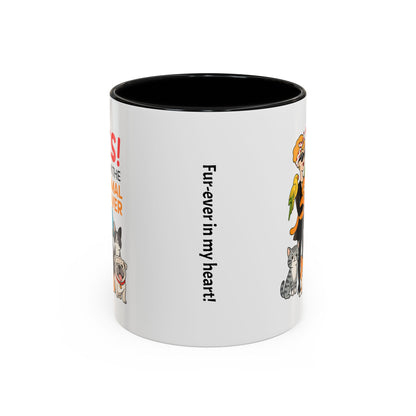Animal Lover Coffee Mug - Perfect Gift for Pet Owners, Animal Enthusiasts, Dog Lovers, Cat Lovers