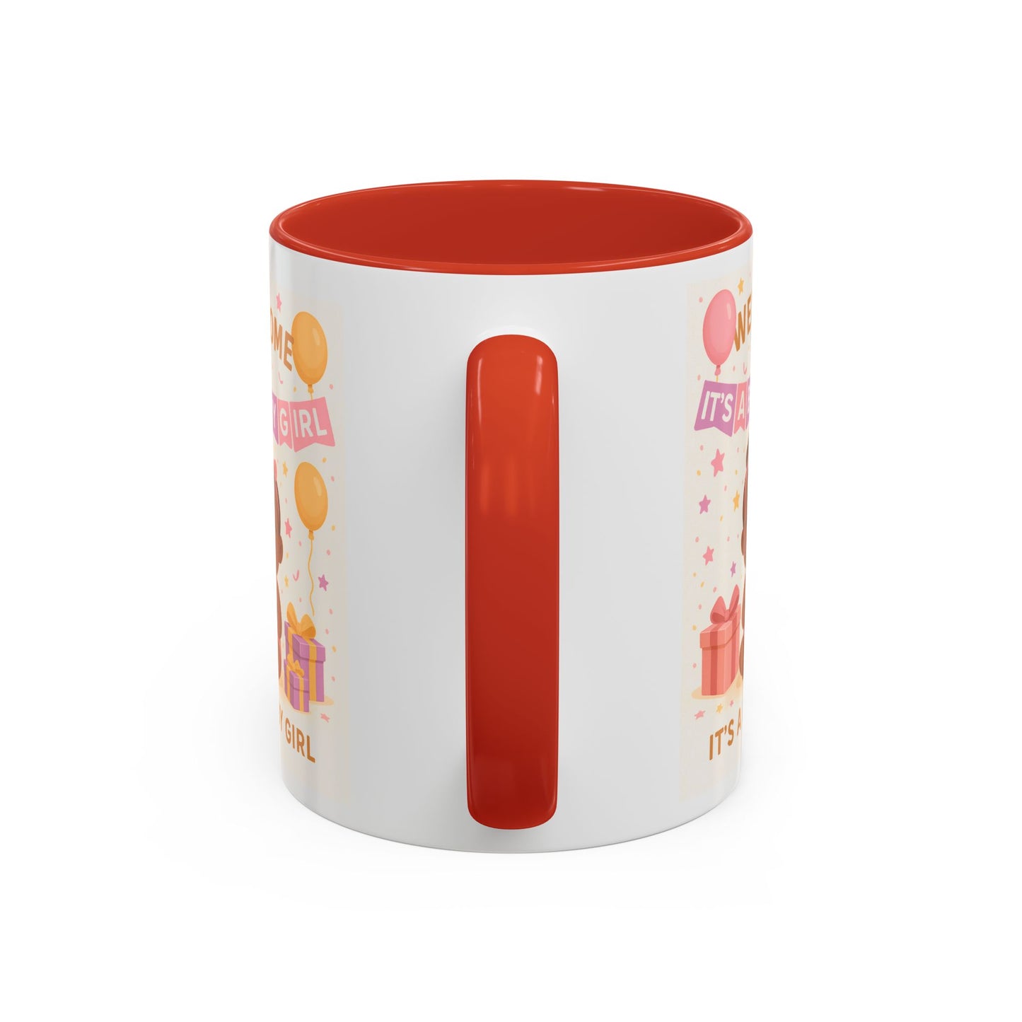 Welcome Baby Girl Coffee Mug | Cute Drinkware, Celebration Mug