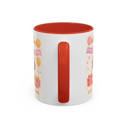 Welcome Baby Girl Coffee Mug | Cute Drinkware, Celebration Mug