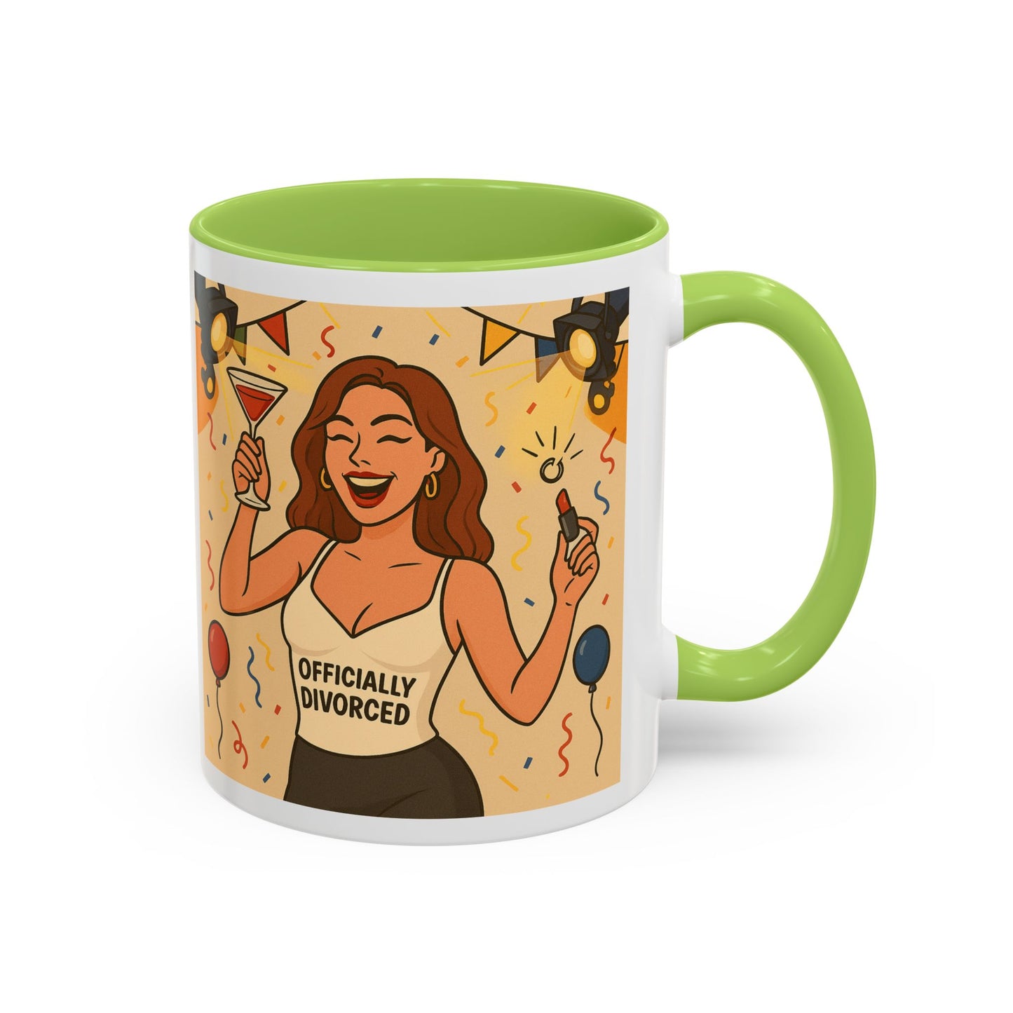 Officially Divorced Celebration Coffee Mug - Cheers to New Beginnings!