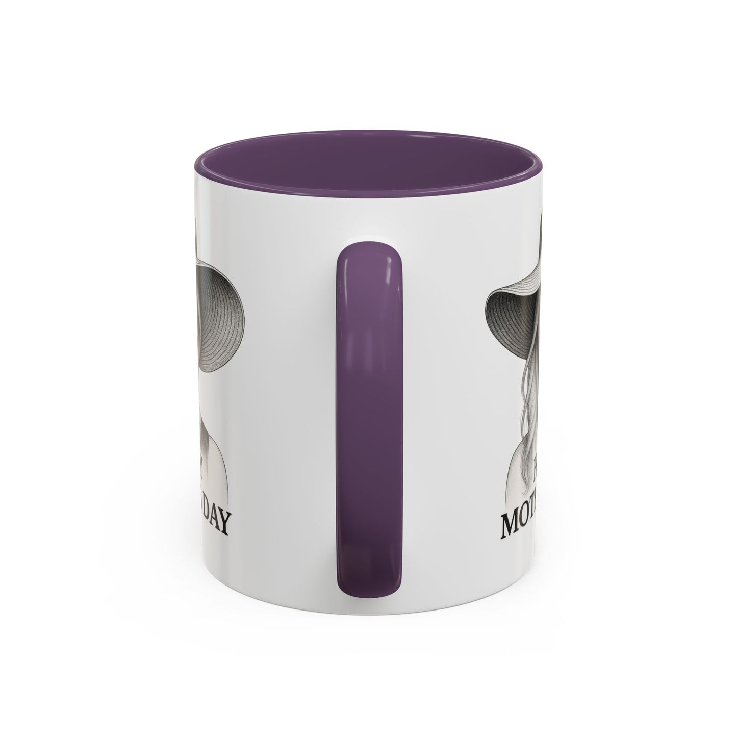 Happy Mother's Day Accent Coffee Mug - Stylish Gift for Moms