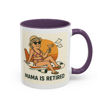 Retirement Celebration Coffee Mug - Mama is Retired