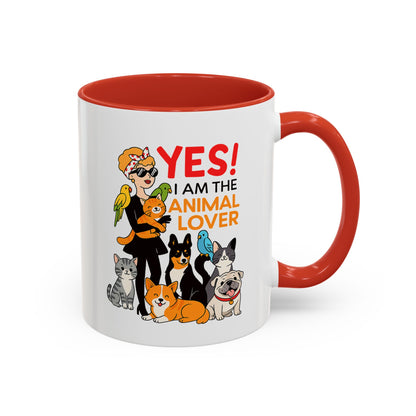 Animal Lover Coffee Mug - Perfect Gift for Pet Owners, Animal Enthusiasts, Dog Lovers, Cat Lovers