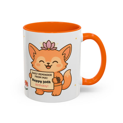30th Birthday Coffee Mug - Gift for Milestones, Birthday Celebration