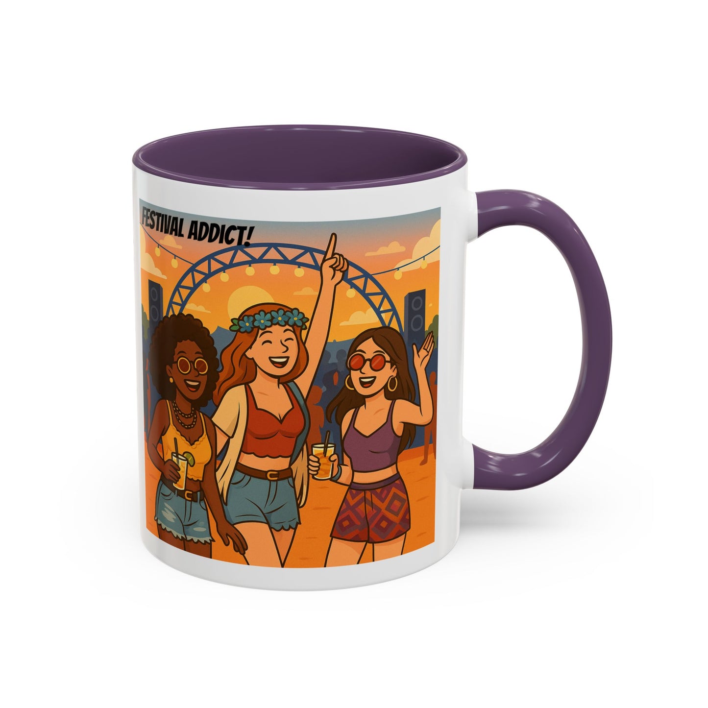 Festival Addict Coffee Mug - Celebrate the Beat in Style!