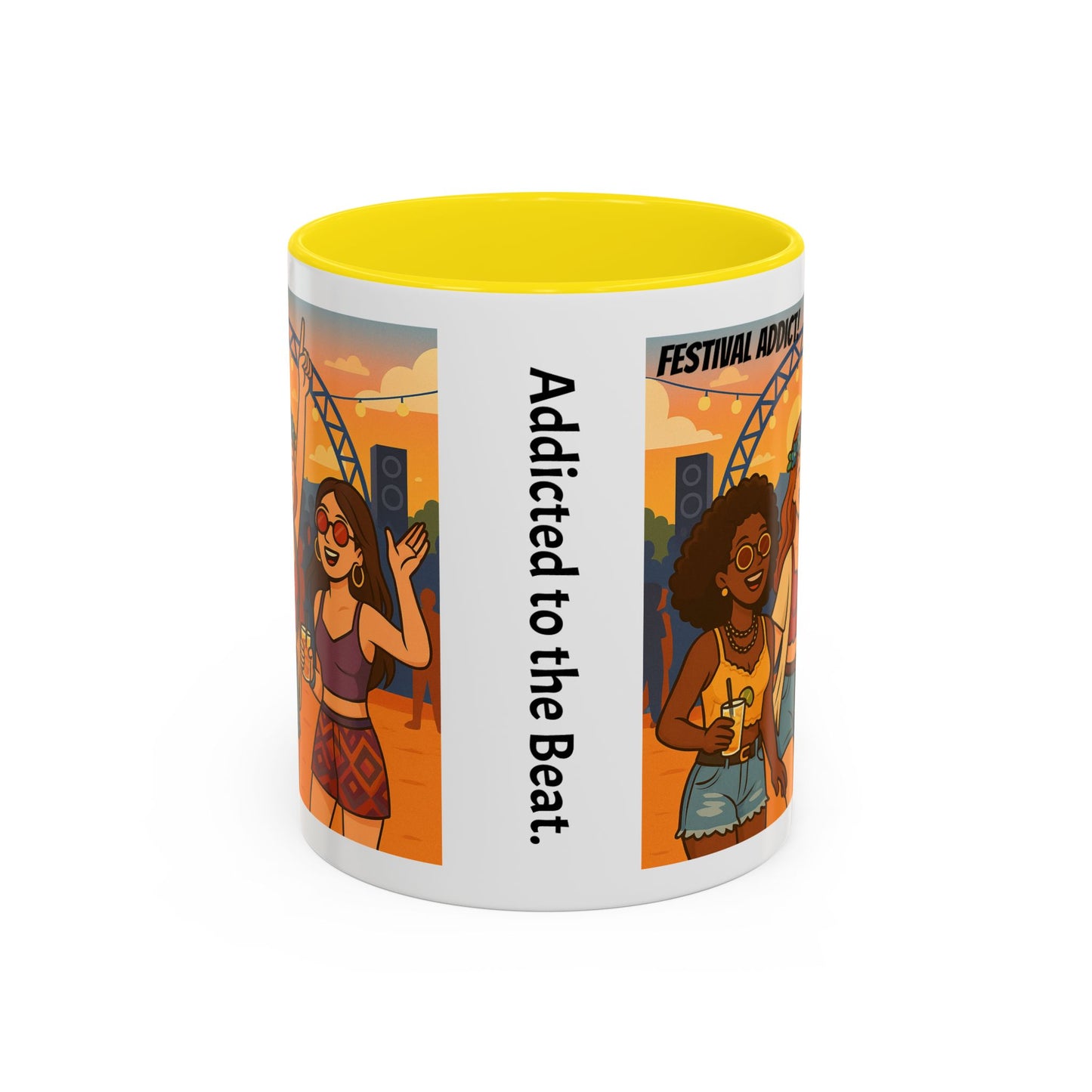 Festival Addict Coffee Mug - Celebrate the Beat in Style!