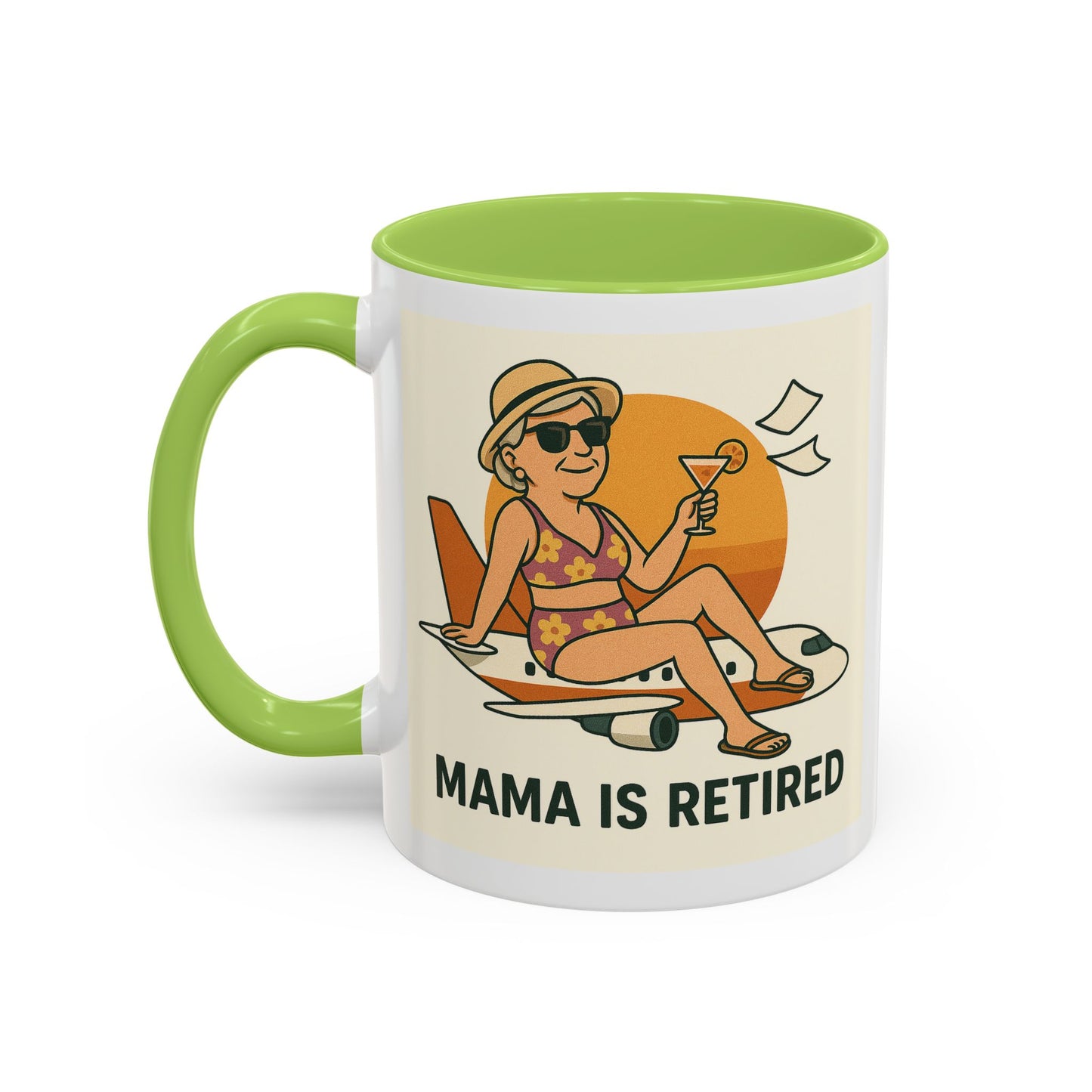 Retirement Celebration Coffee Mug - Mama is Retired