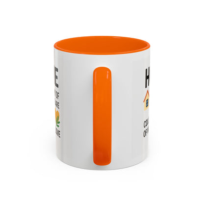 Home Story Accent Coffee Mug | 11 oz & 15 oz | Perfect Gift for New Homeowners