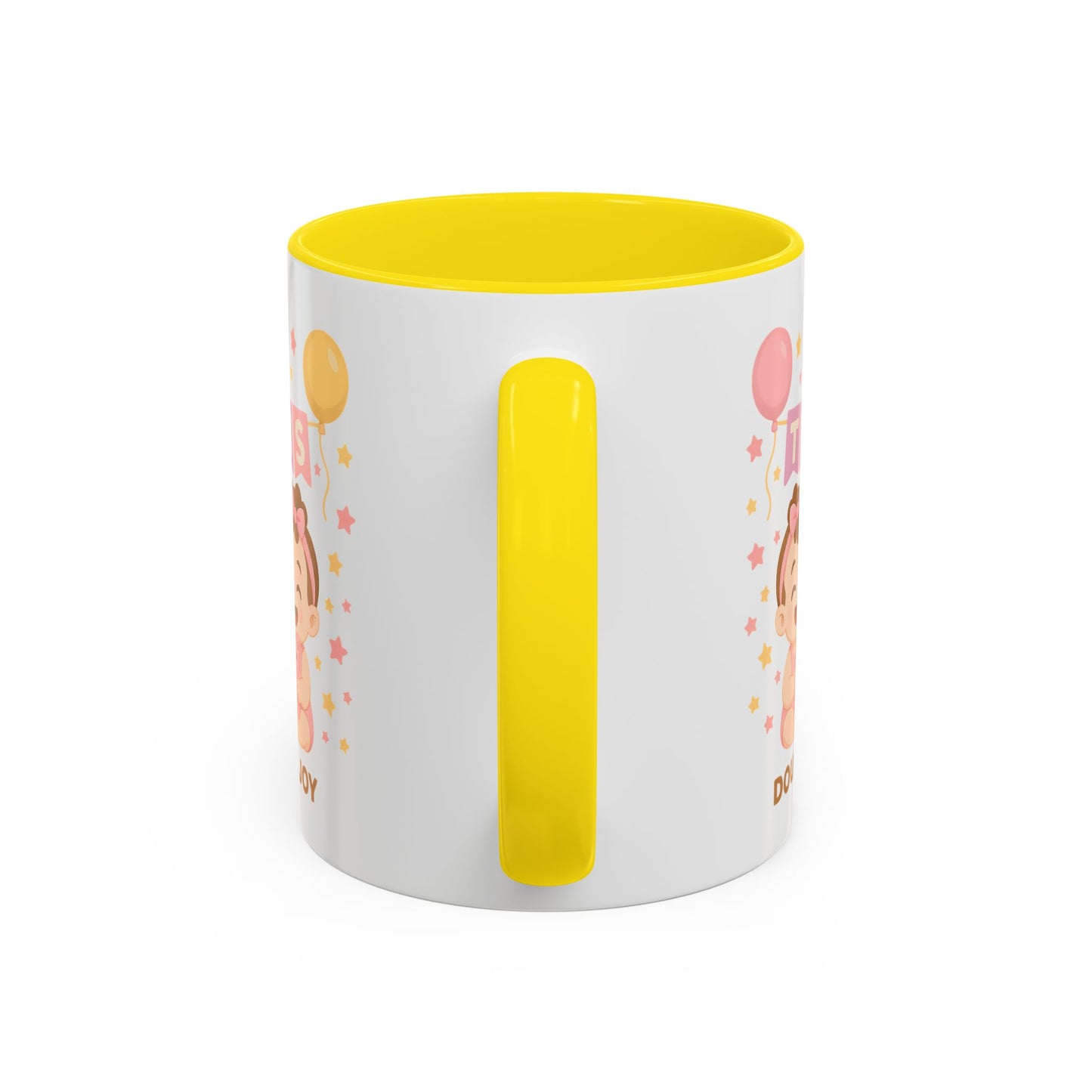 Twin Celebration Coffee Mug, Cute Twins Mug for Parents, Baby Shower Gift, Personalized Coffee Cup, Double the Joy Mug