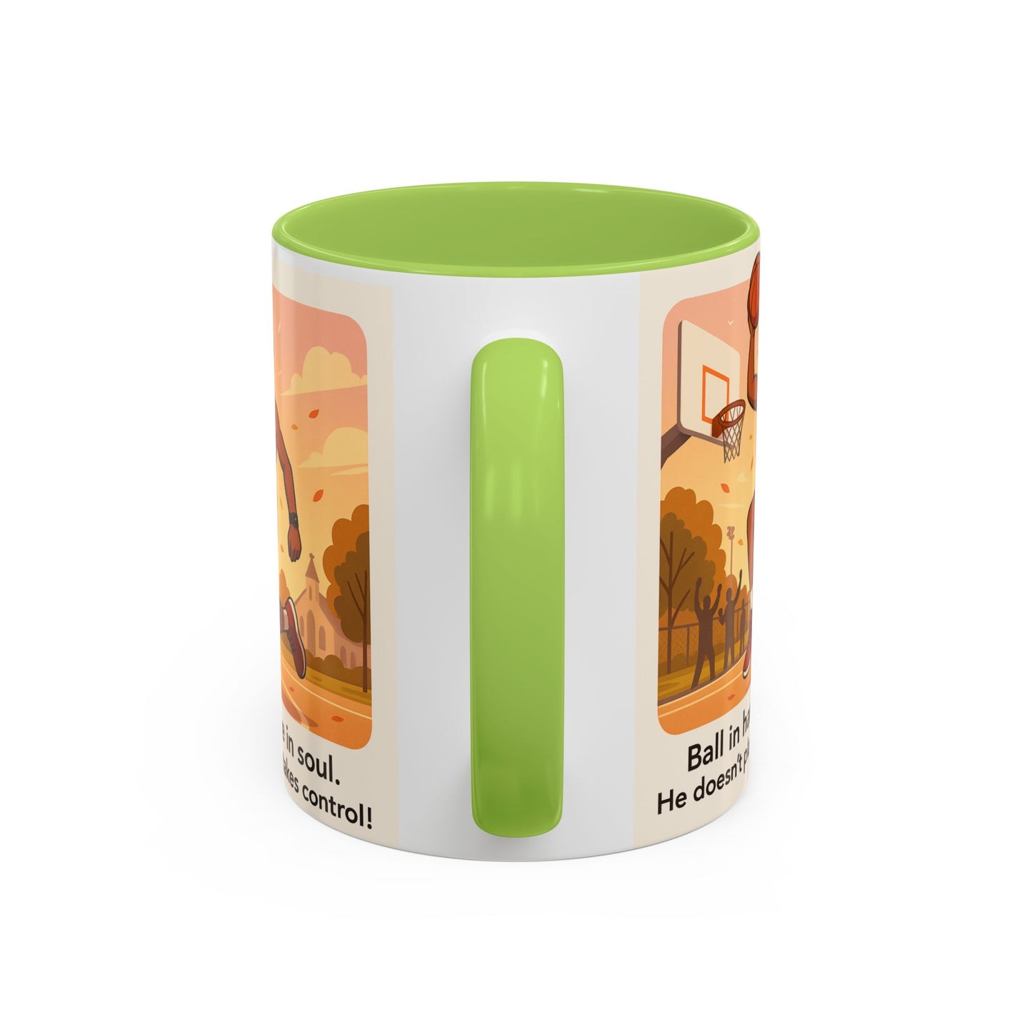Basketball Motivational Coffee Mug for sport lovers - 11oz & 15oz with Inspirational Quote