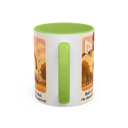 Basketball Motivational Coffee Mug for sport lovers - 11oz & 15oz with Inspirational Quote