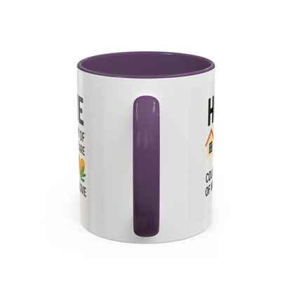Home Story Accent Coffee Mug | 11 oz & 15 oz | Perfect Gift for New Homeowners