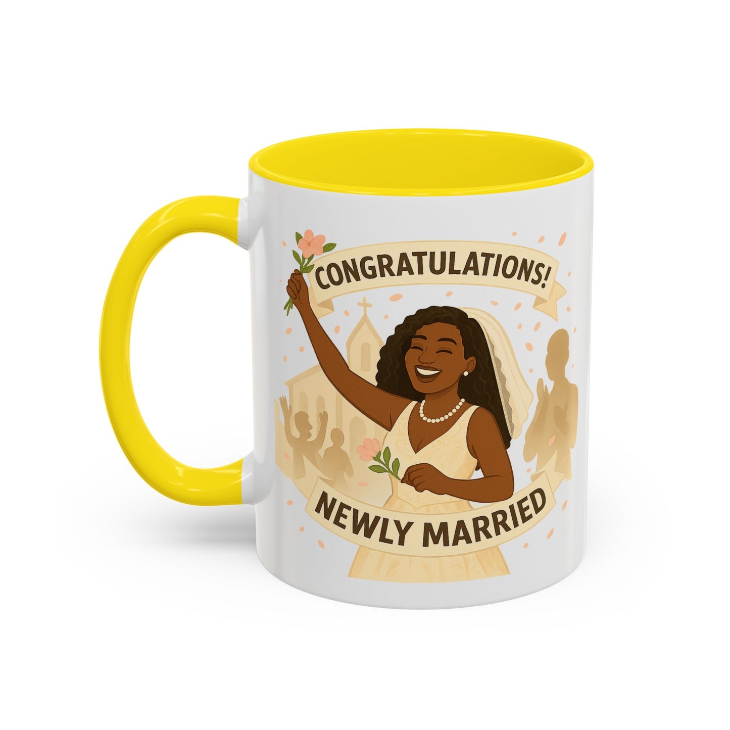 Newly Married Congratulations Coffee Mug - Celebrate Love & New Beginnings