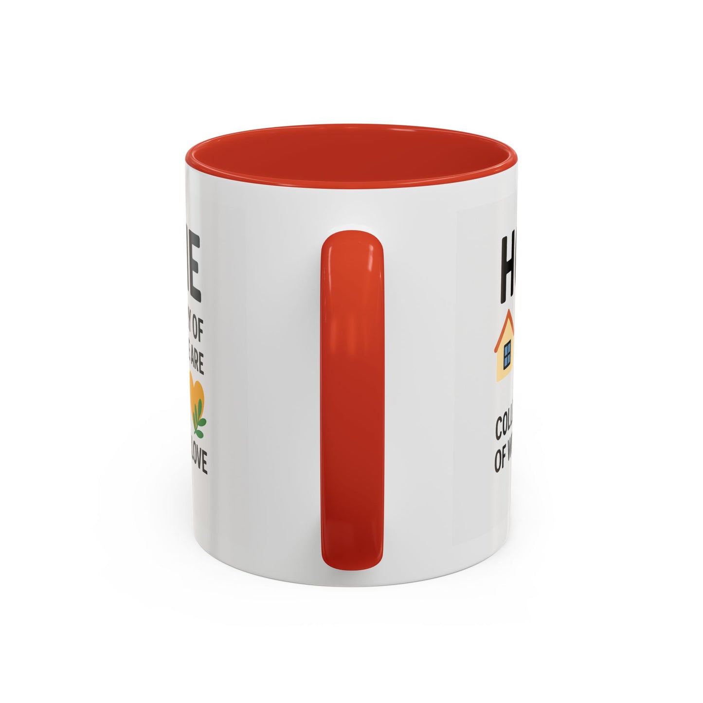 Home Story Accent Coffee Mug | 11 oz & 15 oz | Perfect Gift for New Homeowners