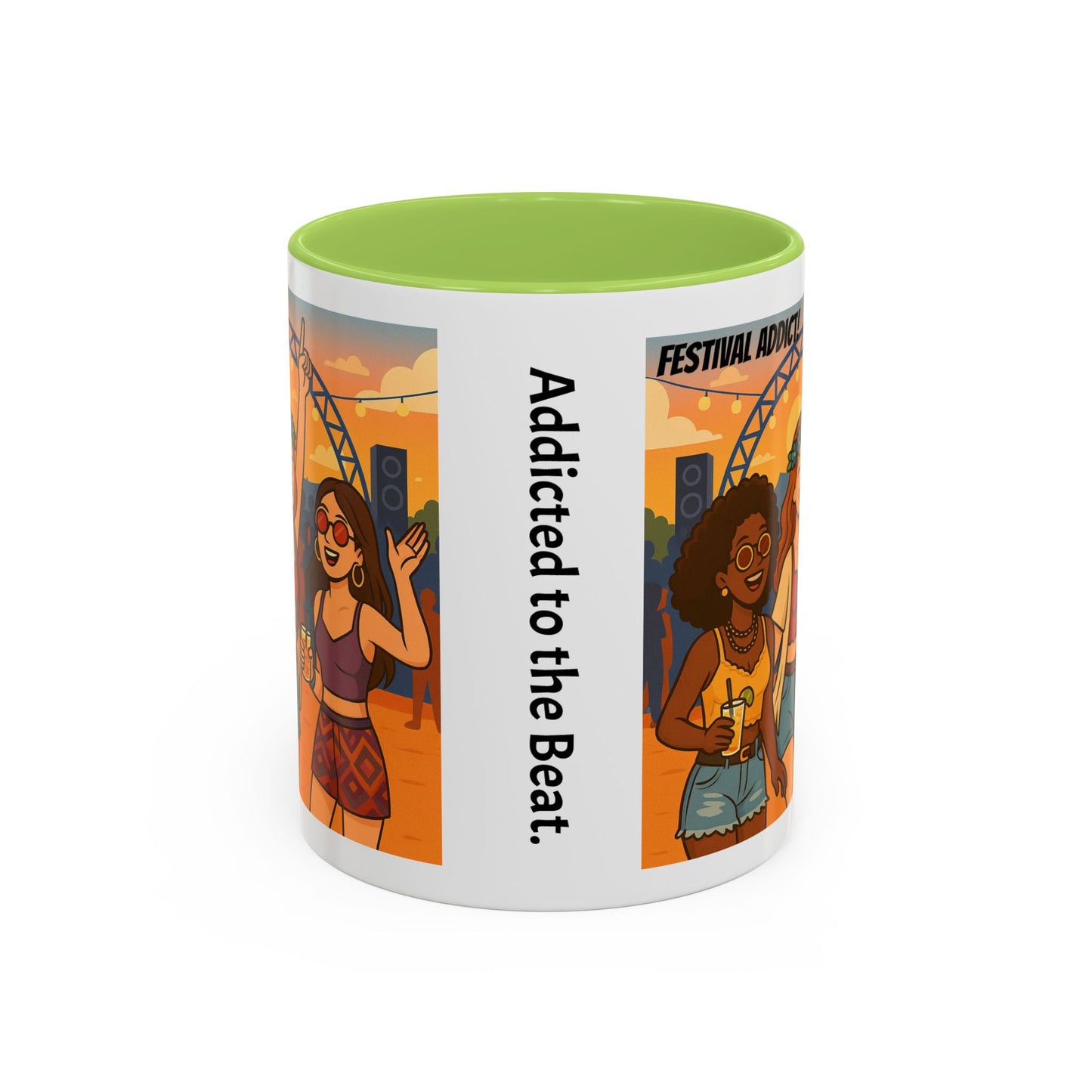 Festival Addict Coffee Mug - Celebrate the Beat in Style!