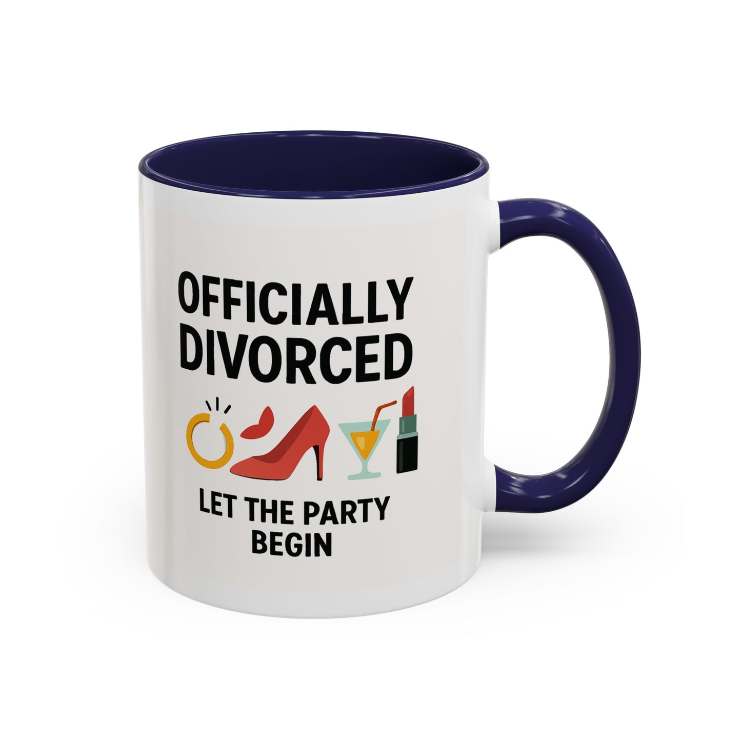 Officially Divorced Coffee Mug - Celebrate Freedom, Divorce Party Mug, Gift for Her, Sassy Humor, New Beginnings