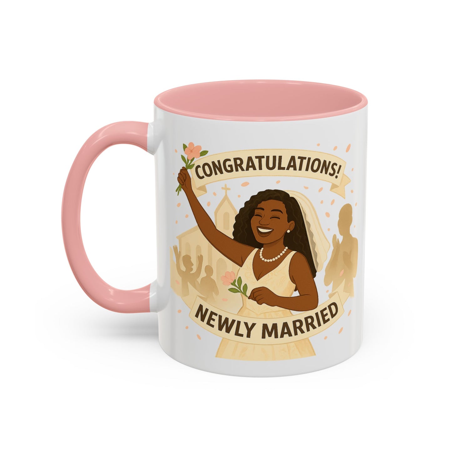 Newly Married Congratulations Coffee Mug - Celebrate Love & New Beginnings