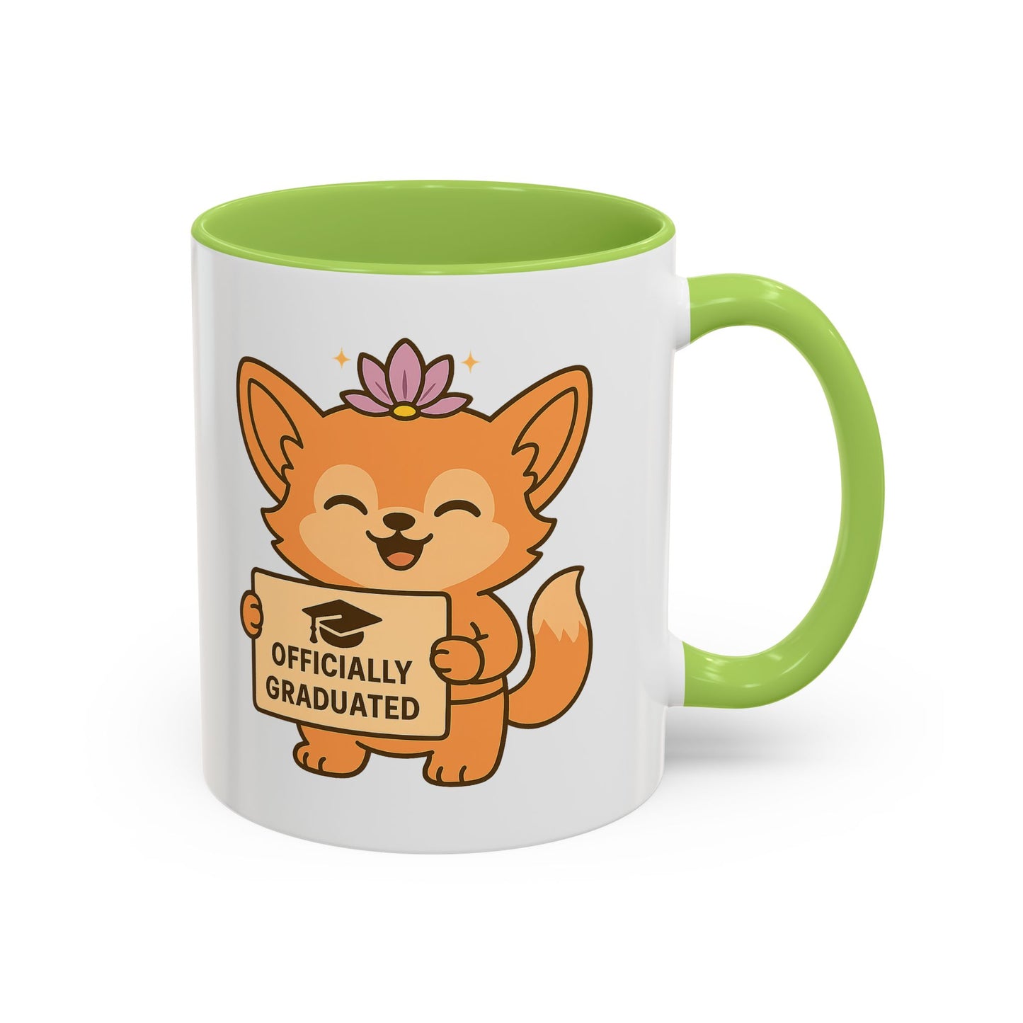 Graduation Celebration Coffee Mug - Officially Graduated Design