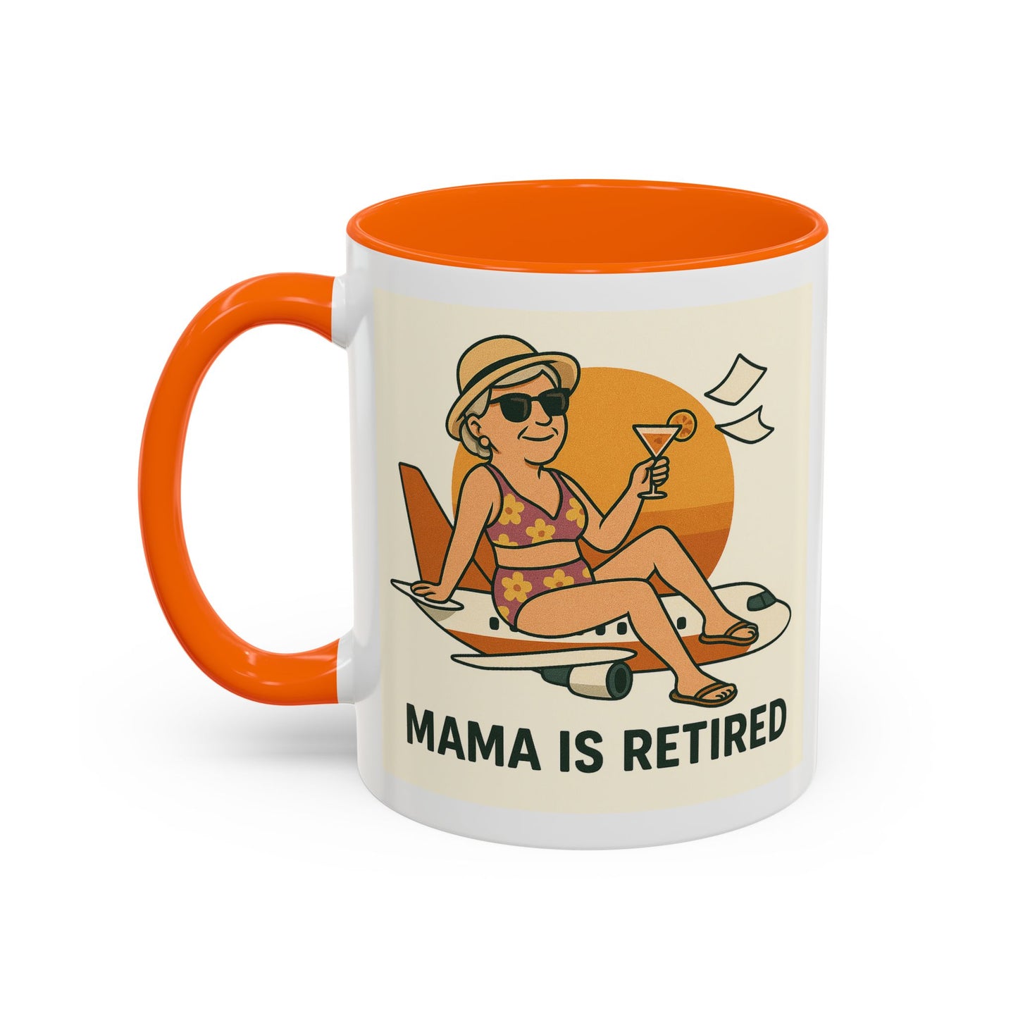 Retirement Celebration Coffee Mug - Mama is Retired