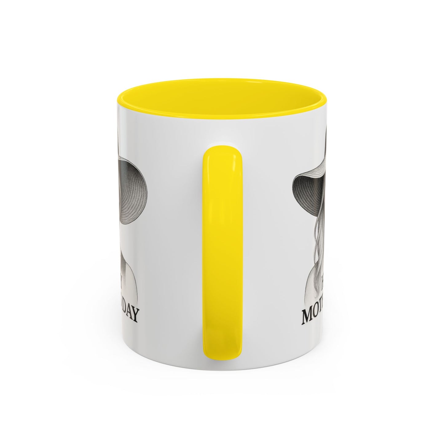 Happy Mother's Day Accent Coffee Mug - Stylish Gift for Moms