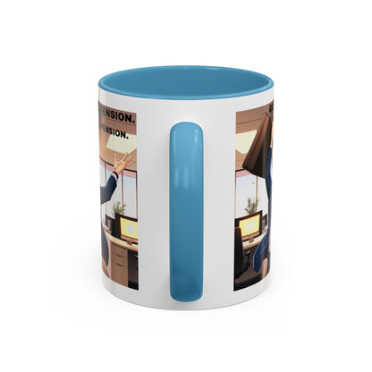 Retirement Celebration Coffee Mug - Goodbye Tension, Hello Pension!
