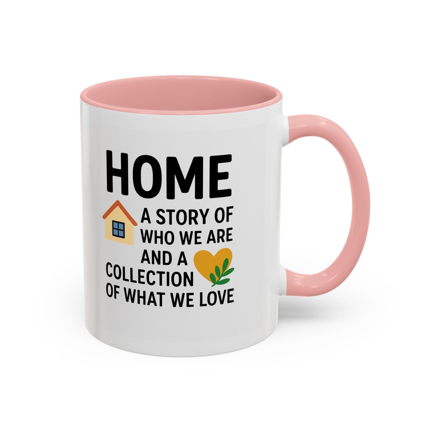 Home Story Accent Coffee Mug | 11 oz & 15 oz | Perfect Gift for New Homeowners