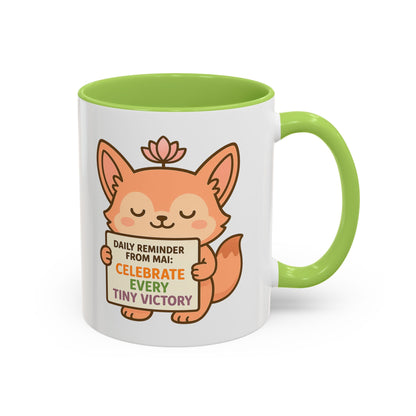 Cute Reminder Coffee Mug - Celebrate Every Tiny Victory