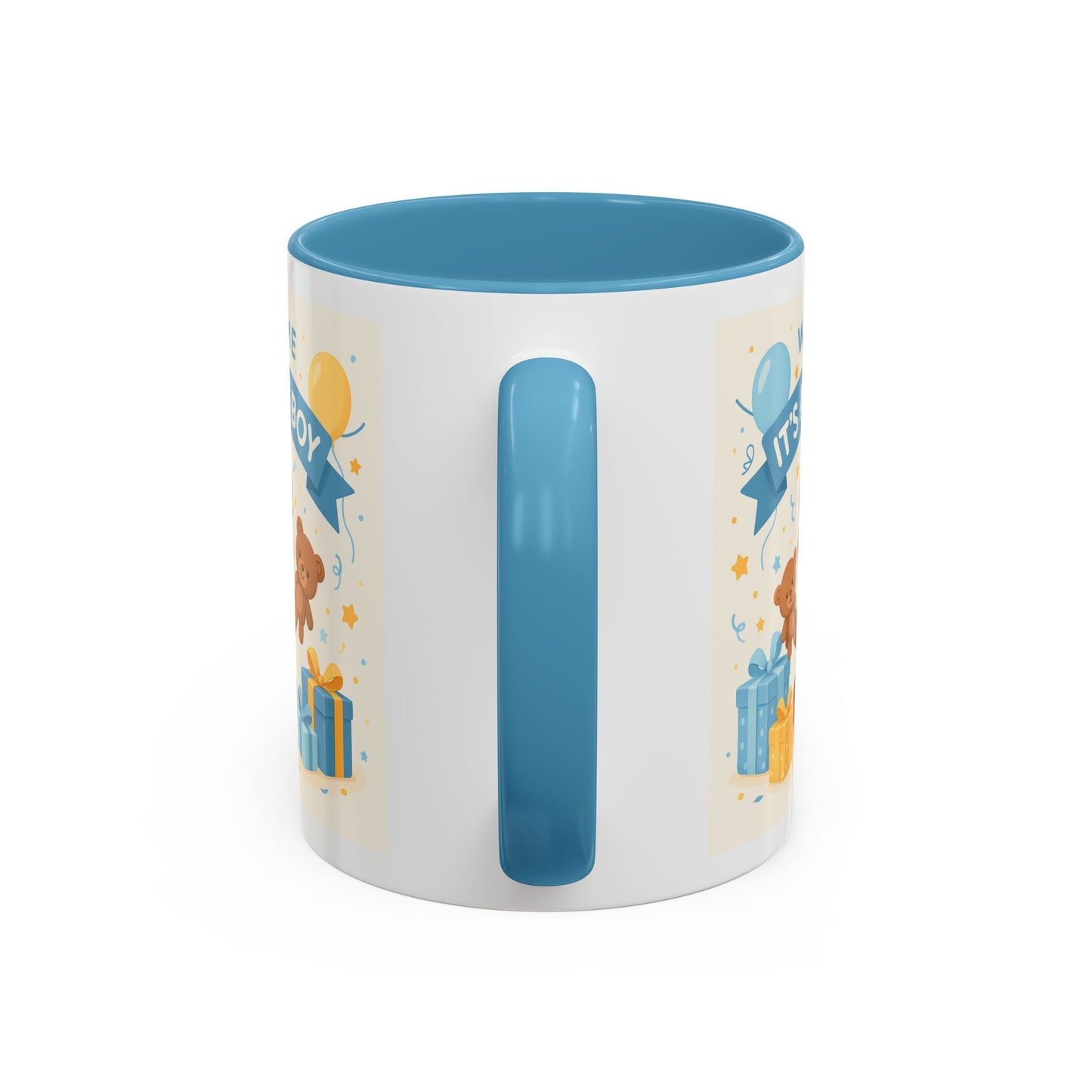Baby Boy Announcement Coffee Mug, Newborn, Welcome Baby Boy Gift