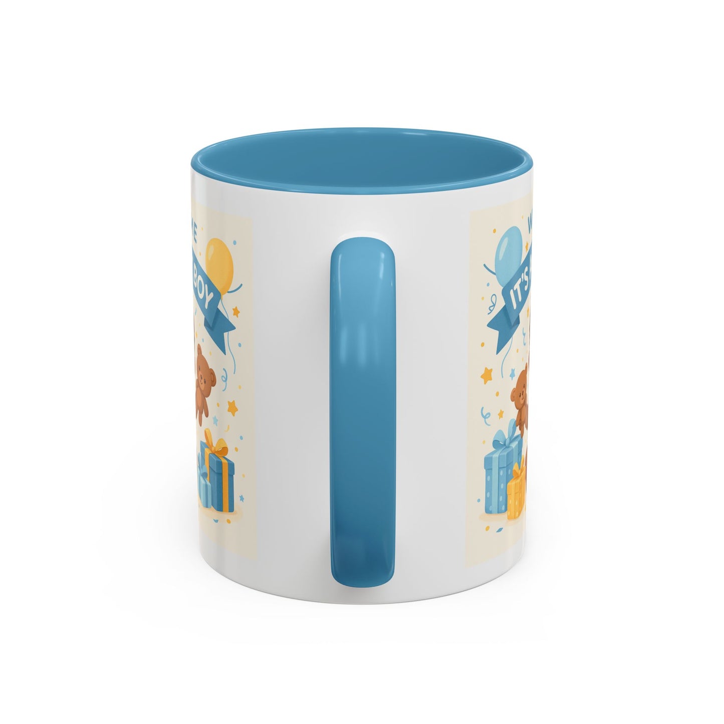 Welcome Baby Boy Coffee Mug - Born to Steal Hearts - Perfect Baby Shower Gift