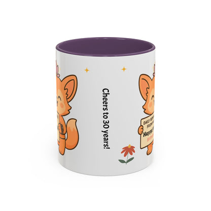 30th Birthday Coffee Mug - Gift for Milestones, Birthday Celebration