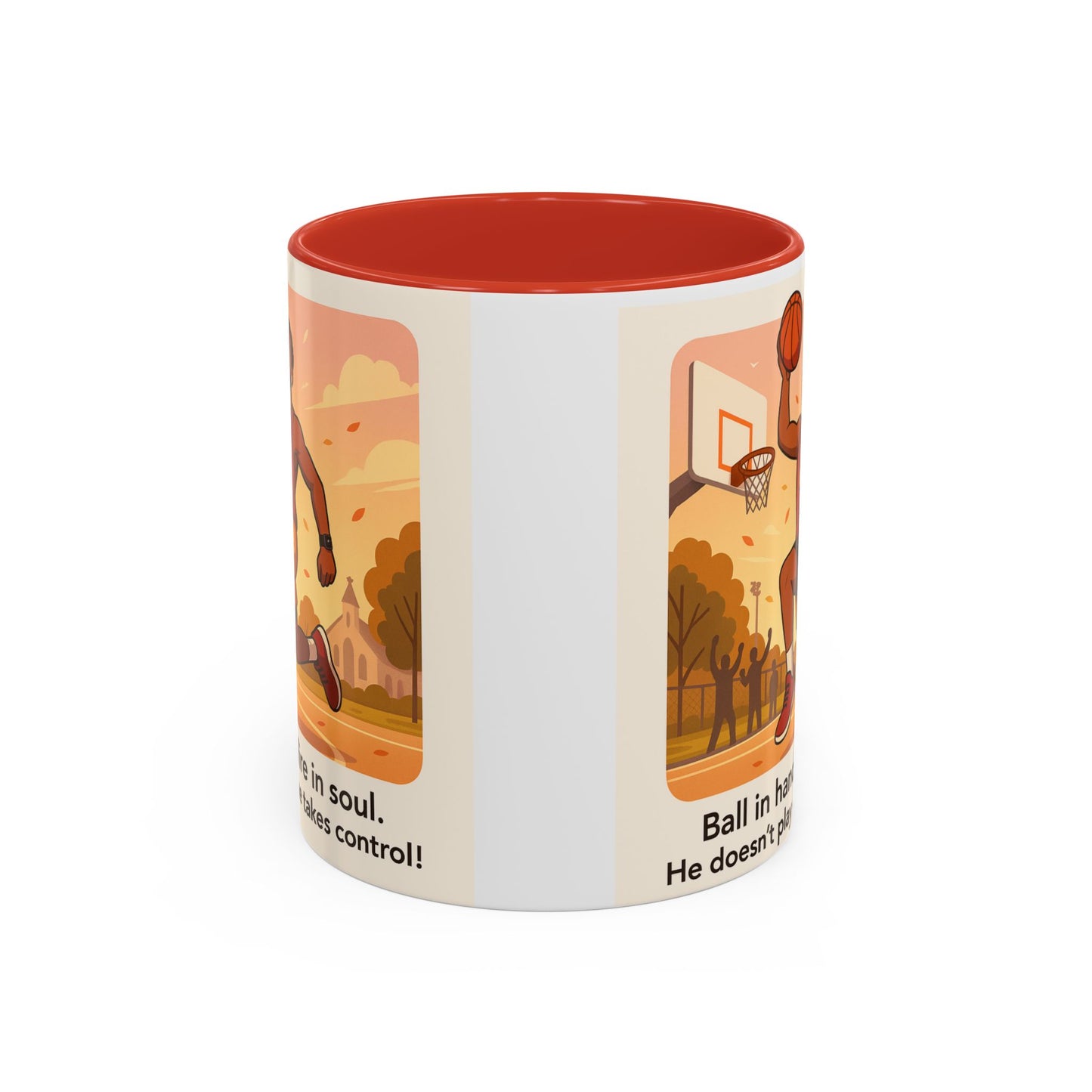 Basketball Motivational Coffee Mug for sport lovers - 11oz & 15oz with Inspirational Quote