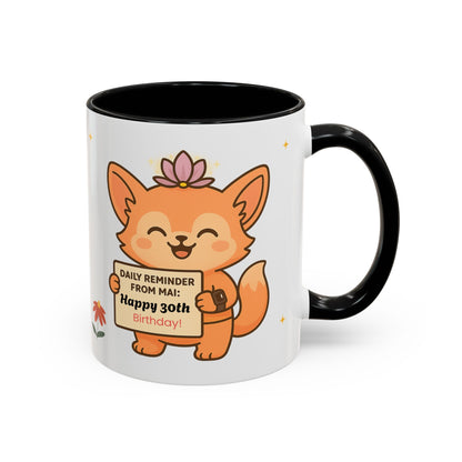 30th Birthday Coffee Mug - Gift for Milestones, Birthday Celebration