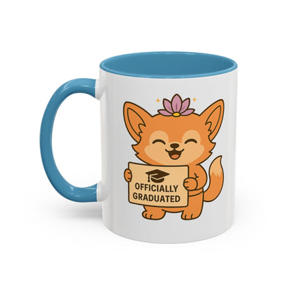 Graduation Celebration Coffee Mug - Officially Graduated Design