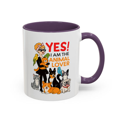 Animal Lover Coffee Mug - Perfect Gift for Pet Owners, Animal Enthusiasts, Dog Lovers, Cat Lovers