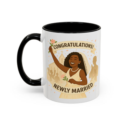 Newly Married Congratulations Coffee Mug - Celebrate Love & New Beginnings