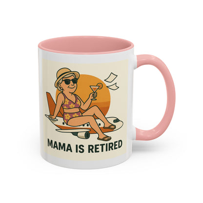 Retirement Celebration Coffee Mug - Mama is Retired