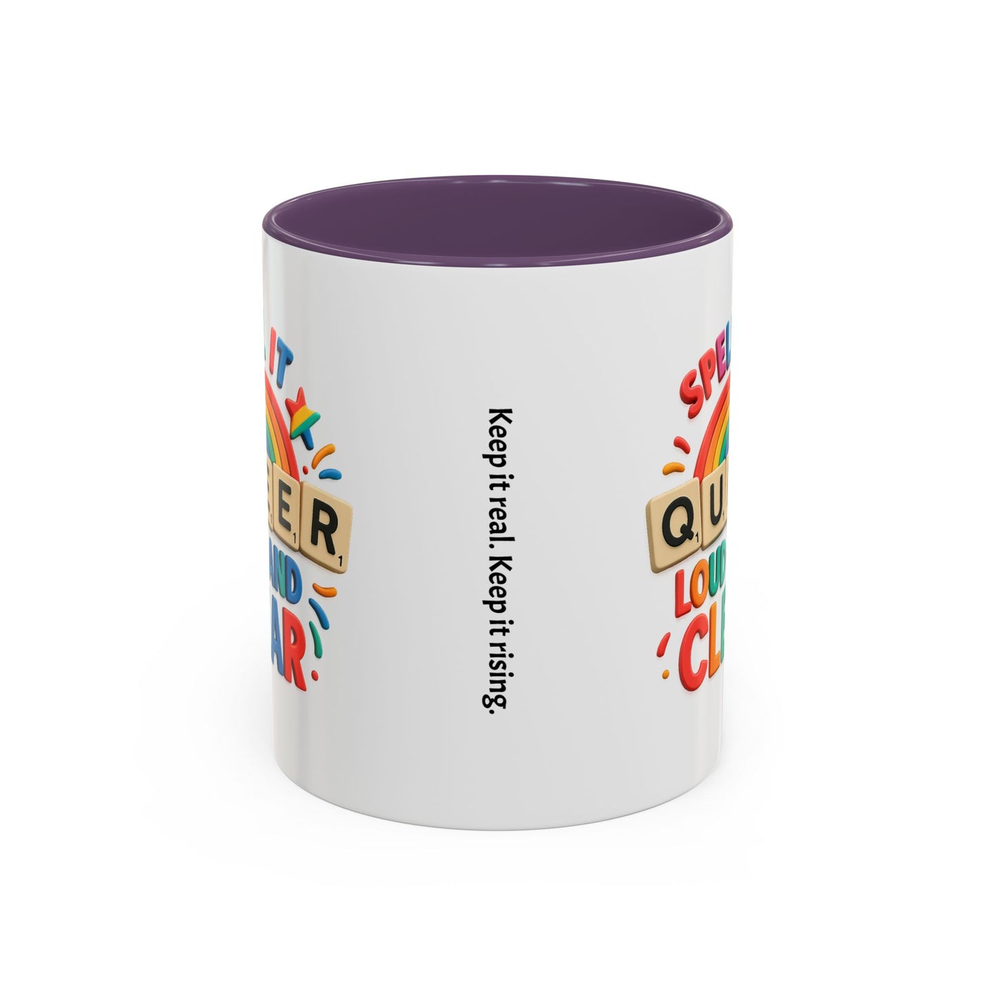 Pride Coffee Mug - Spell It Queer Loud and Clear