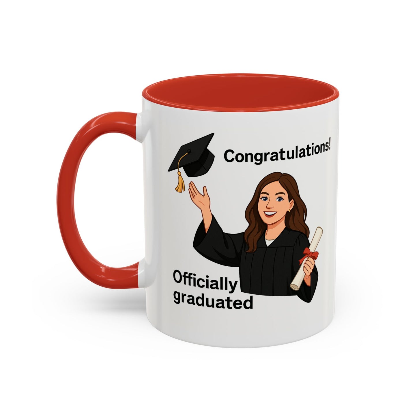 Graduation Celebration Coffee Mug - Congrats Grad Gift