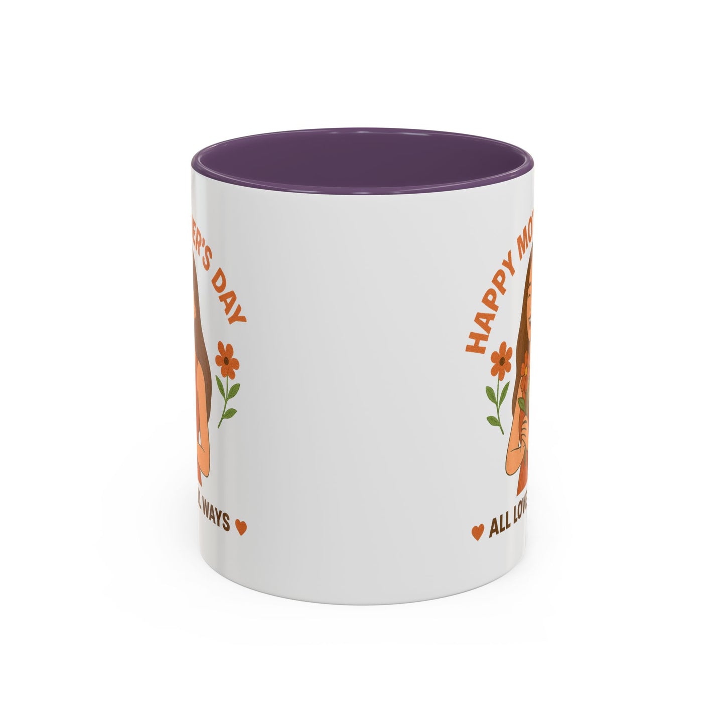Mother's Day Accent Coffee Mug - All Love, All Ways - Perfect Gift for Moms
