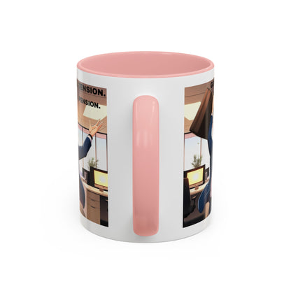 Retirement Celebration Coffee Mug - Goodbye Tension, Hello Pension!