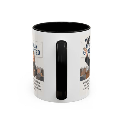 Officially Graduated Coffee Mug - Celebratory Graduation Gift for Grads - Motivational 11oz & 15oz Accent Mug
