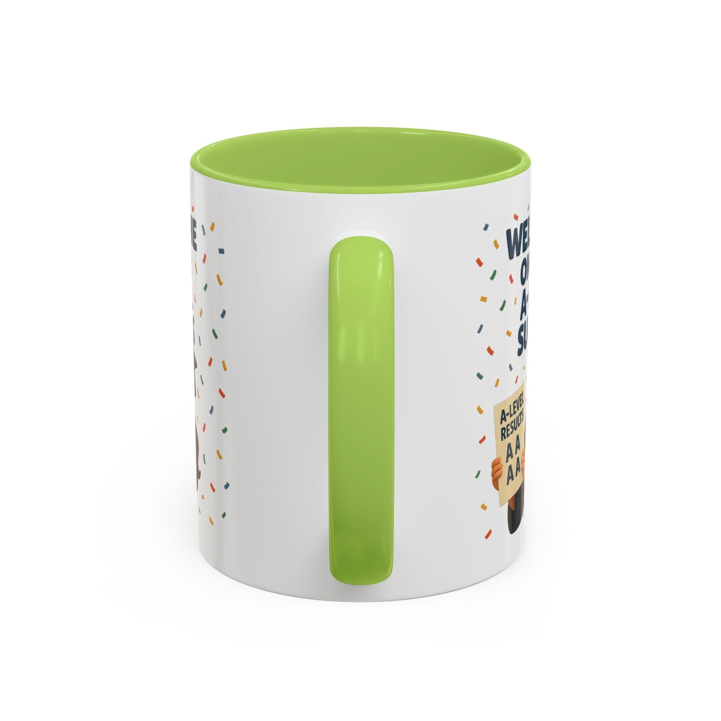 Celebratory Accent Coffee Mug - You Did It! Graduation Cheers