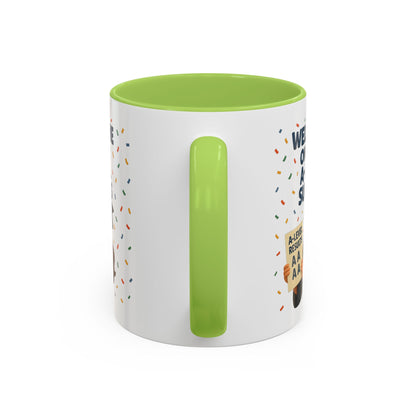 Celebratory Accent Coffee Mug - You Did It! Graduation Cheers
