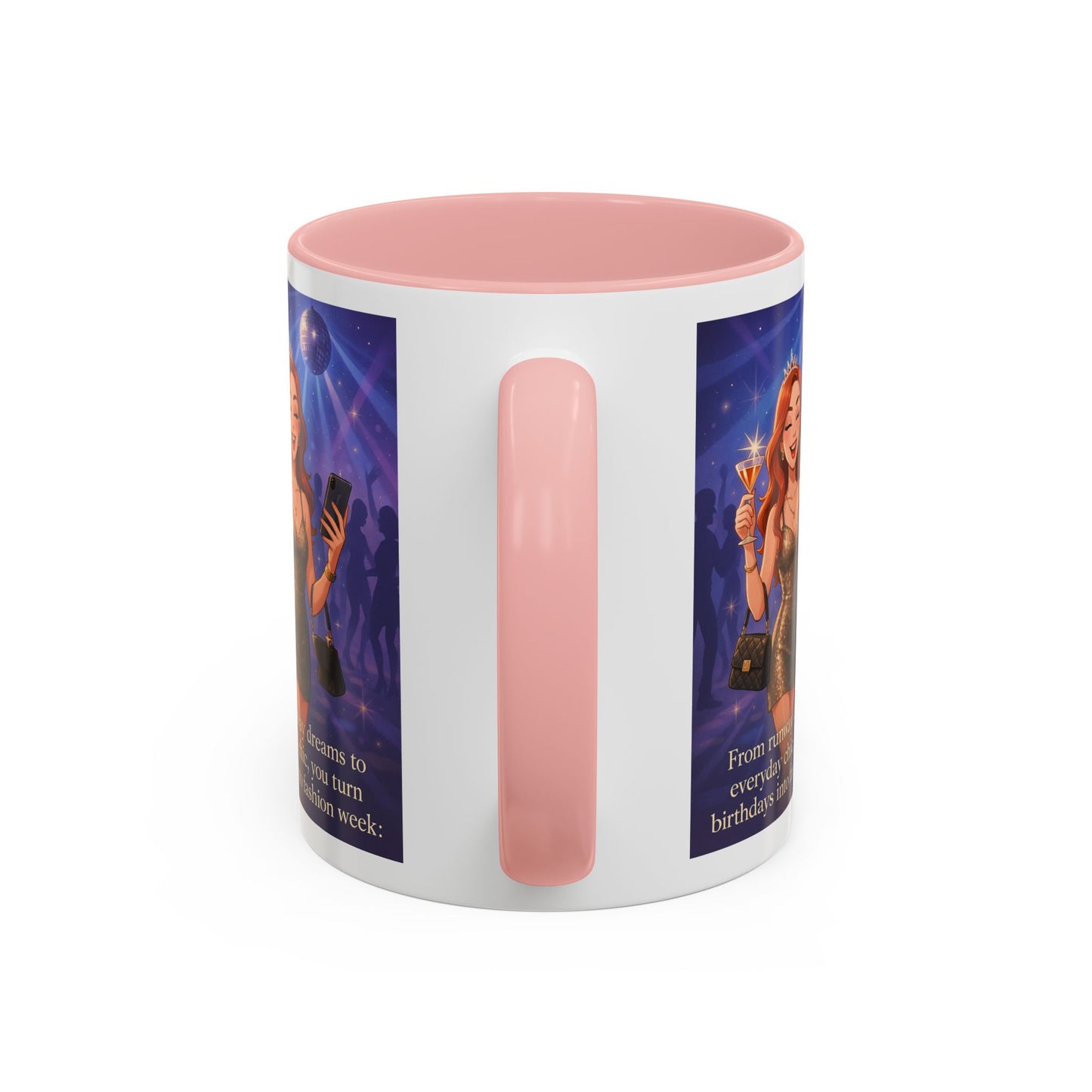 Chic Birthday Celebration Coffee Mug - Turn Birthdays into Fashion Week!