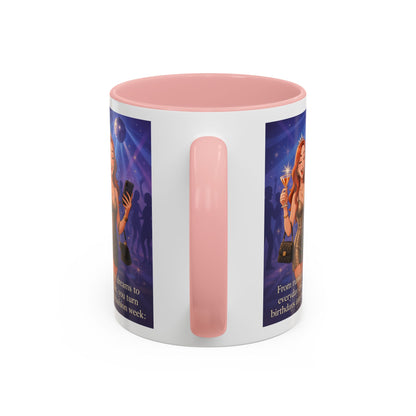 Chic Birthday Celebration Coffee Mug - Turn Birthdays into Fashion Week!