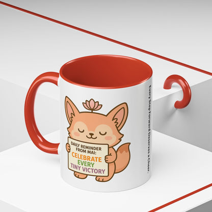 Cute Reminder Coffee Mug - Celebrate Every Tiny Victory